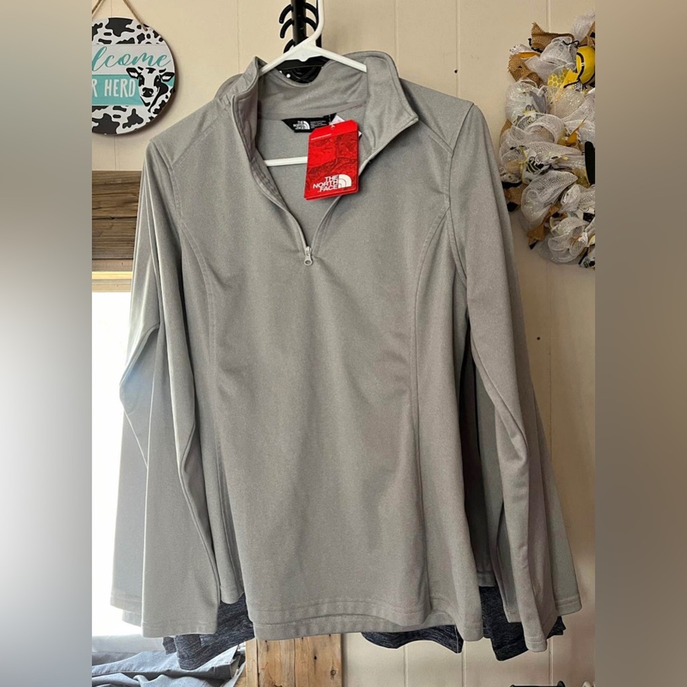 The North Face Light Gray Pullover